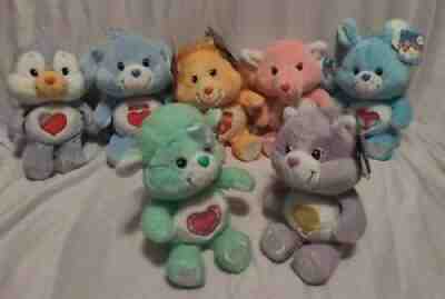 Care Bears Cousins 20th Anniversary Lot, Swift Loyal Gentle Cozy Bright Brave +