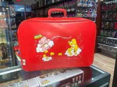 Carebears Large Red Luggage Suit Case Vintage (Care Bears, Peters Bags)