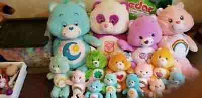 Lot of 15 Vintage Care Bears 2002 /2005