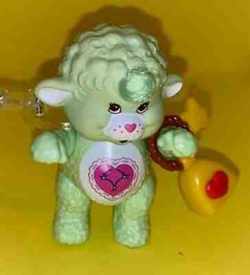 Complete '85 Care Bear Cousin Poseable Figure Gentle Heart Lamb & Bell Accessory