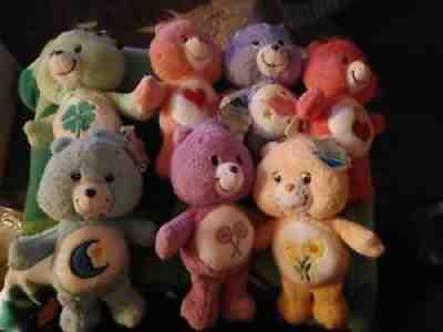 Lot Of 7 Fluffy Lil Friends Bear NWT