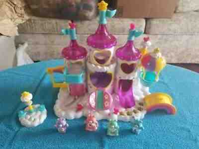 Care Bear Castle Playset with Figures Play sets complete EUC Working