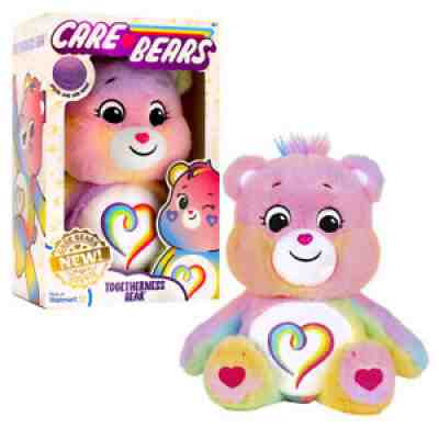 NEW 2021 Care Bears 14" Plush - Togetherness Bear - Newest Care Bears Friend - N
