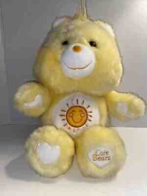 Rare GUND Care Bear Yellow Sunshineï¿¼ Bearï¿¼ Plush Soft