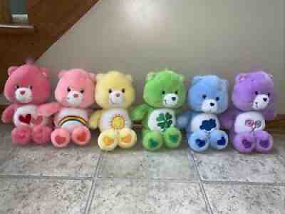 2002 Care Bears (6 Sold Together)