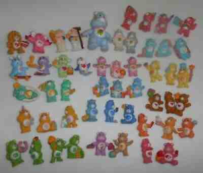 VINTAGE CARE BEARS AND COUSINS FIGURES LOT OF 50 2