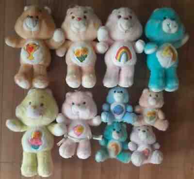 Vintage Care Bears Lot of 10 13