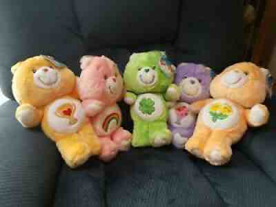 Care Bears Carlton Cards 20th Anniversary lot of 5 Champ Good Luck Share Cheer +