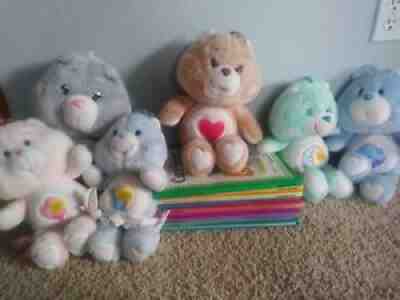 Vintage Care Bear doll and book CollectionÂ 