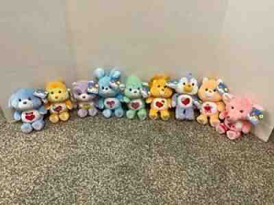 Lot of 9 Care Bears Vintage Cousins 2002 NEW with tags - FREE SHIPPING !!