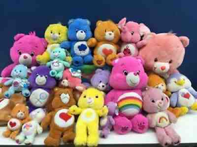 Modern Used LOT 20 TCFC Nanco Care Bears Plush Toys Sunshine Grumpy Cousins