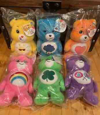 2021 Basic Fun Care Bears Complete Set Lot of 6 14