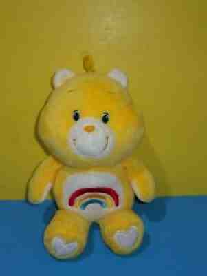 Rare University Hospitals Care Bears Rainbow Babies Stuffed Plush Bear - Yellow