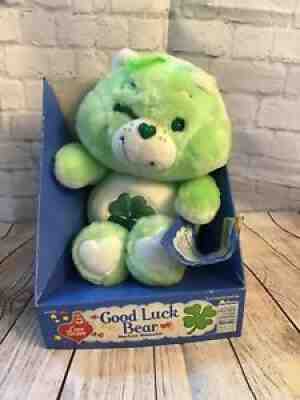 KENNER Vintage Good Luck Winking Care Bear *NIB* 1984 Plush Stuffed Original Box
