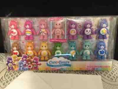 Care Bears Collector Set Multi-Pack 14 Figure Exclusive New Sweet Sakura Bear!!!