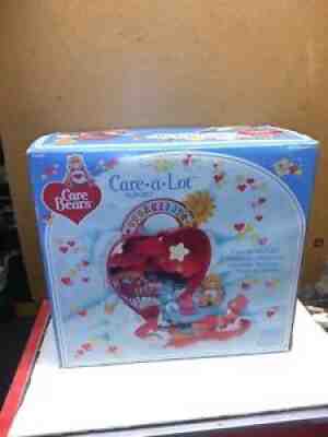 Vintage Care Bears Care-A-Lot Playset Carry Case 1983 Kenner Complete New in Box