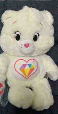 Care Bear Sparkle Heart Bear Plush doll 23inch Large