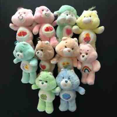 Vintage Care Bears Plush Lot of 10(9 Care Bears and 1 Care Bears Cousin)