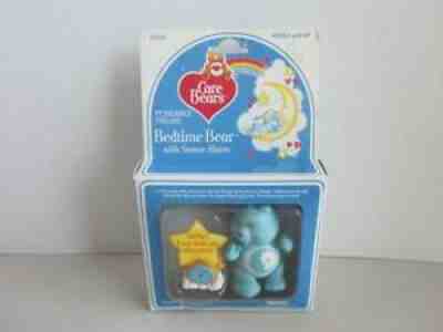 Vintage New in Box Care Bear Bedtime Bear with Snooze Alarm