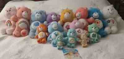 Lot of 15 Care Bears Stuffed Plush - See Listing
