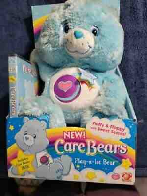 Care Bears Play-alot Bear with DVD Rare!