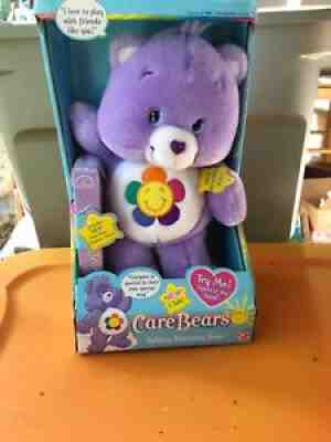 Care bear Harmony talking bear with video, new in sealed box, free shipping 2003
