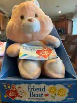 Vintage Care Bears, FRIEND BEAR, 1982, 1983, 1984, Rare W/Box Attached-New