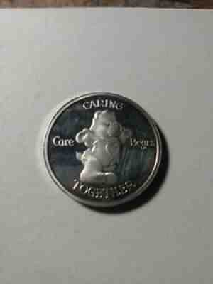 Special Edition Care Bears Silver Commemorative Coin 1989