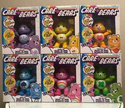 Care Bears Unlock the Magic interactive figure Bundle. 6 total figures 5â?