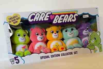 Care Bears 2021 Special Edition Collector Set of 5 9â? Plush Do-Your-Best Bear