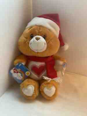 2002 Care Bears Tenderheart Bear â??Happy holidays Editionâ? NEW!