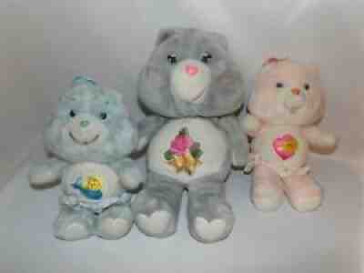 Vintage 1983 GRAMS CARE BEAR with 11