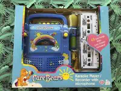 2003 Care Bears Singing Machine/ Karaoke Player With Microphone RARE