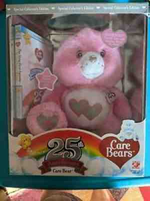 NIB Care Bears LOVE A LOT BEAR Collectors Swarovski Crystal Eyes 2008