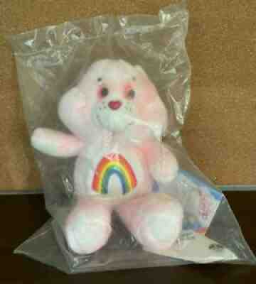 Vintage 1983 Care Bears Pink Rainbow Cheer Bear 12