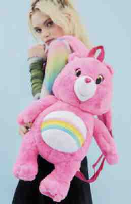 Dollskill Care Bears Cheer Bear Plush Backpack New With Tags SOLD OUT