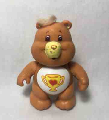 Vintage 1983 Kenner Care Bears CHAMP BEAR Poseable PVC Figure - Rare!