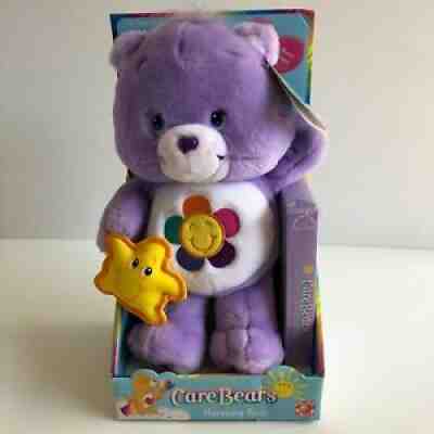 CARE BEARS Harmony Bear 13â? Cartoon Video New Sealed 2003 Star Purple
