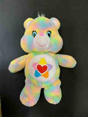 Care Bear True Heart Bear Tye Dye 2016 Plush Stuffed Animal 13