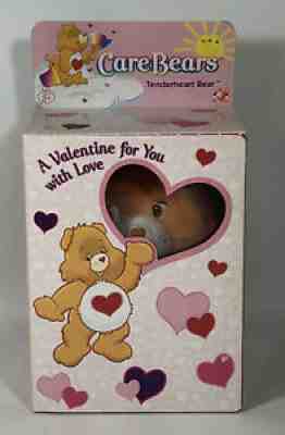 NIB Care Bear Valentineâ??s Day Tenderheart & Love A Lot Bear 2004 PRIVATE LISTING