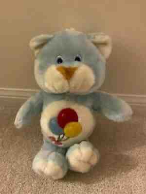 Vintage Care Bears Fakie Cat Balloons Plush Fancy toy