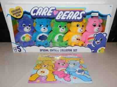 Care Bears Special Edition Collector Set with Harmony Bear AND 2021 Calendar NIB