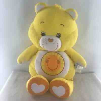 Care Bears Funshine Giant Stuffed Pillow Fleece Cuddle Plush 29 Inch 2002