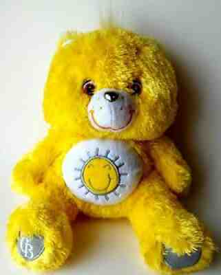 Care Bear 25th Anniversary Swarovski Eyes Funshine Yellow Bear Limited 2007