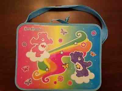 Blue Care Bears Carry All Bag Activity Carrying Case w/ Dry Erase Board & Pocket