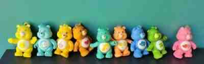 Lot of 9 Care Bear Figures Moveable Arms 3