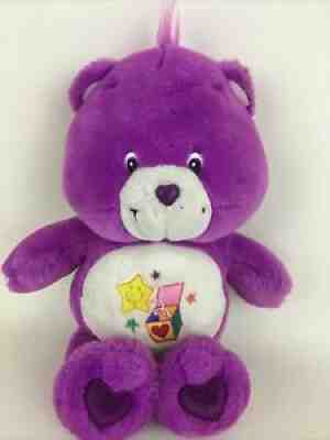 Care Bears Talking Surprise Bear Purple Plush 13