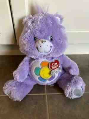 Care Bears 25th Anniversary Purple Harmony Bear Special Collector's Edition