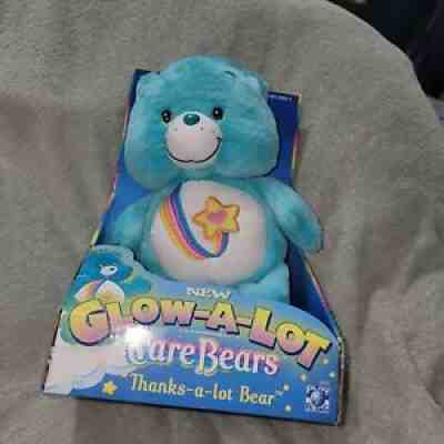 Thanks-a-lot Care Bear. Glow a lot. Boxed. 2004