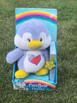 2004 Care Bear Cousins Play Along Cozyheart Penguin with Care Bears VHS New NRFB